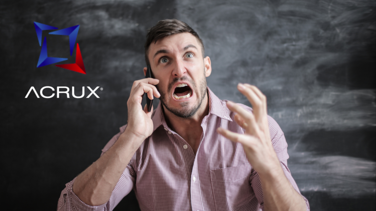 ACRUX ME NEGATIVOU: E Agora?